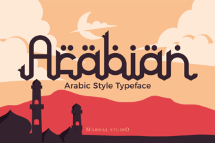 Arabian Font: A Modern Arabic Style for Creative Designs