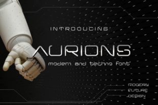 Aurions: A Modern Display Font for Contemporary Design
