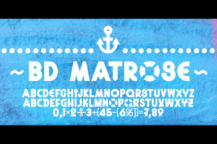 BD Matrose: A Bold Display Font for Professional and Creative Workflows