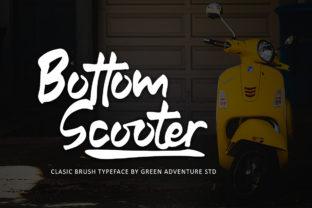 Bottom Scooter: A Classic, Fun Display Font for Modern Creativity