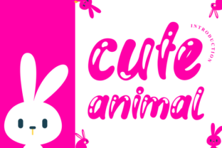 Cute Animal: A Font That Brings Warmth and Elegance to Every Project