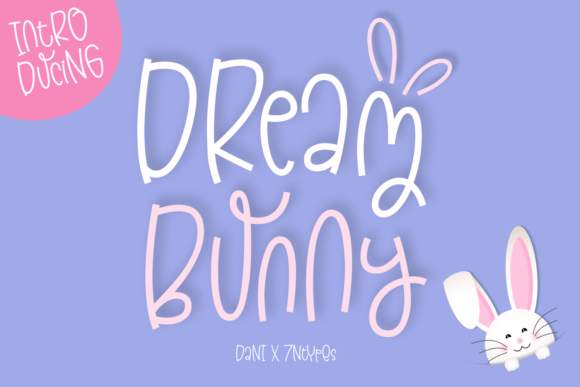 Dream Bunny: A Versatile Font for Creative DIY Projects