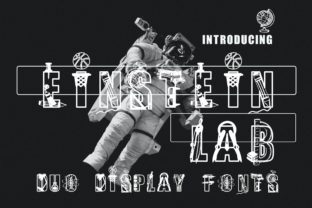 Einstein Lab: A Versatile Display Font for Science-Inspired Creativity