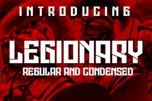 Legionary: A Powerful Font for Army-Themed Projects
