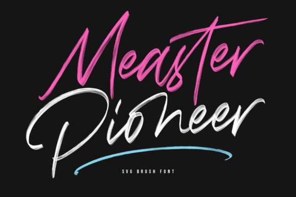 Measter Pioneer: A Cool, Contemporary Display Font
