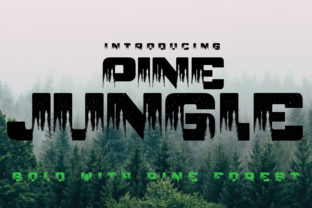 Pine Jungle Font for Creative Expression