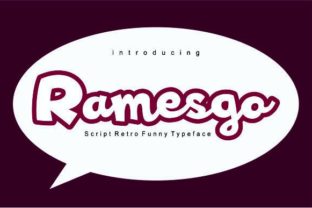 Ramesgo: A Bold and Sophisticated Display Font for Modern Design