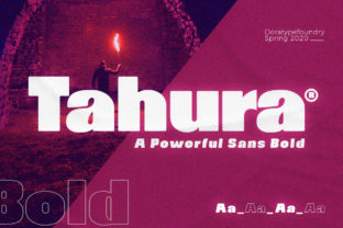 Tahura Font: A Luxurious Display Choice for Designers and Creators