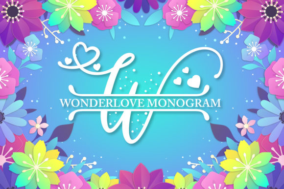 Wonderlove Monogram: A Timeless Font for Modern Design